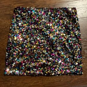 Never worn sequin skirt.
